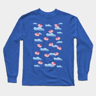 Flying pigs in the daytime Long Sleeve T-Shirt